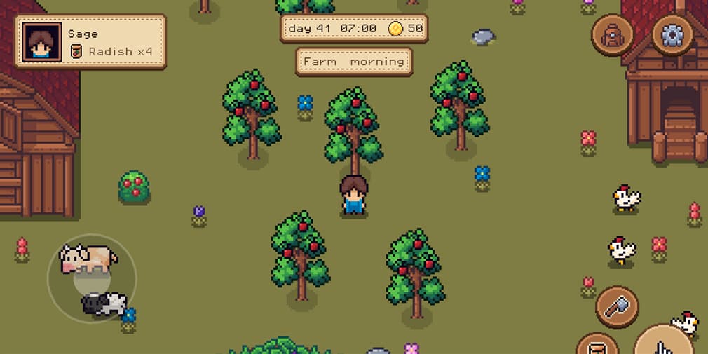 Duskroot — игра в стиле Stardew Valley получила крупное обновление на мобильных устройствах