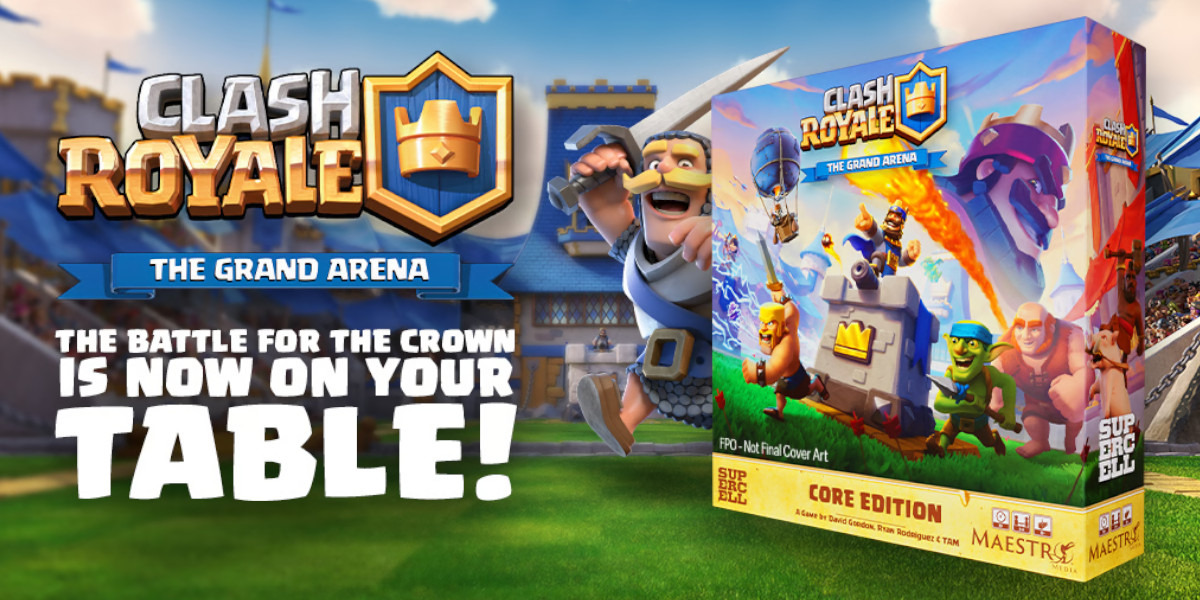 Supercell выпускает Clash Royale в настольном формате — новая игра на Kickstarter