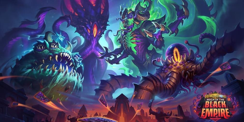 Hearthstone позволяет вам командовать Древними Богами в дополнении Reign of the Black Empire