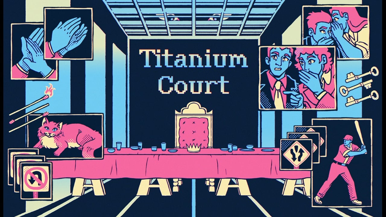 Titanium Court — сюрреалистичная стратегия-автобаттлер о бессмысленной войне, уже доступна